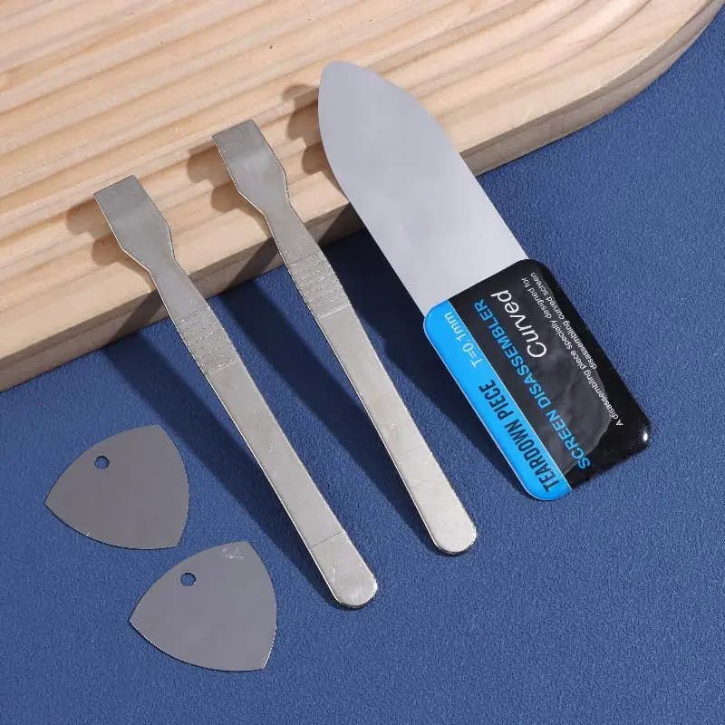 5 In 1 Professional Stainless Steel Curved Screen Pry Tools For Phone Tablet Laptop Repair Metal Spudger Disassembly KitHot Sale