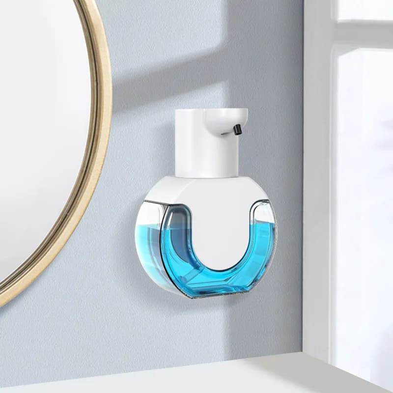 STLF Smart P10 Dispenser automatico di sapone e disinfettante per le mani a induzione Schiuma elettrica montata a parete Nuovo per l'uso