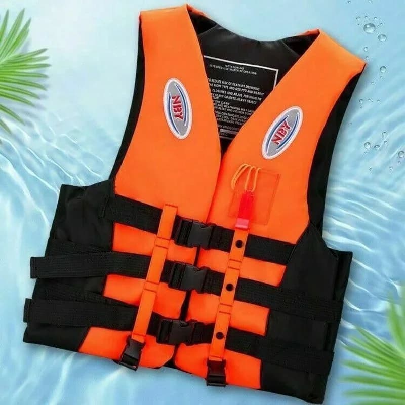 Giubbotto di salvataggio in neoprene Giubbotto di salvataggio per bambini adulti Sport acquatici Pesce Sport acquatici Gilet di salvataggio di sicurezza Kayak Barca Nuoto all'aperto Abbigliamento di sicurezza
