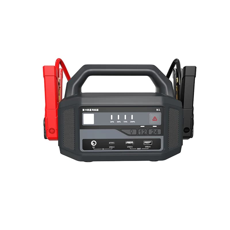 Avviatore di emergenza per auto modello privato 12V e 24V Batteria di emergenza BoosterJumper Avviatore di emergenza per auto portatile