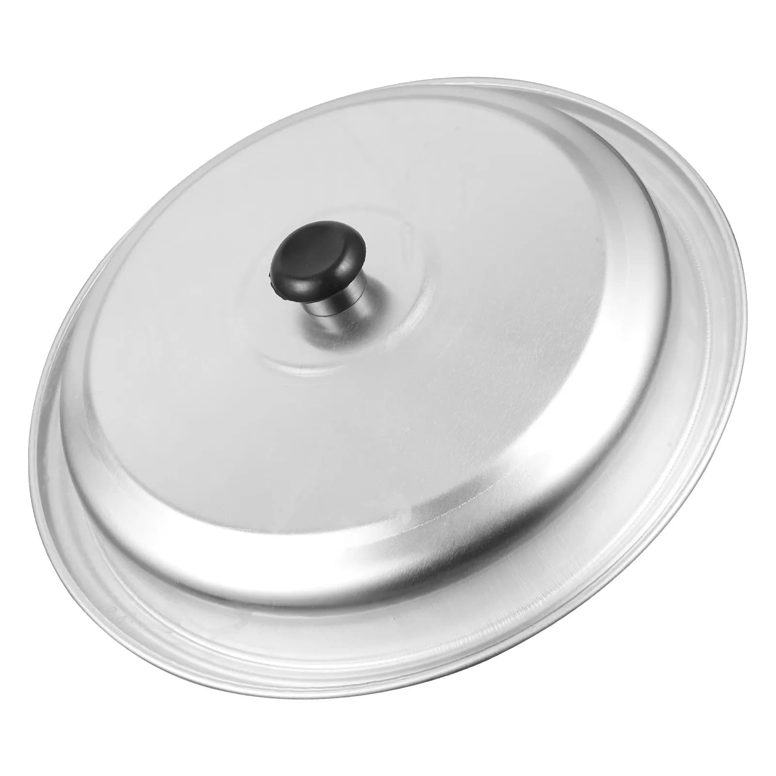 Coperchio Universale in Alluminio per Pentole e Padelle, Ricambio per Coperchio da Cucina, Coperchio a Cupola Rotondo con Manico Anti-scottatura