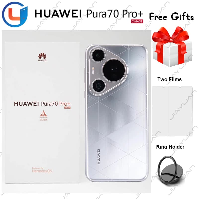 Telefono cellulare originale Huawei Pura 70 Pro+ Plus 5G Schermo da 6,8" Kirin 9010 Octa Core HarmonyOS 4.2 Batteria NFC Smartphone