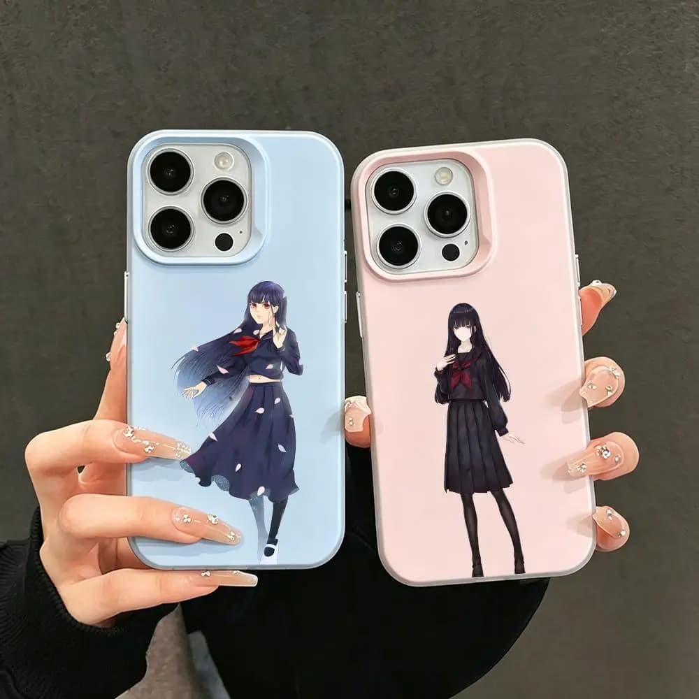 T-Tasogare Otome Amnesia Phone Case Jelly like 2 in 1 dual-layer dopamine phone case, compatible with iPhone 17/16/15/14/13/12