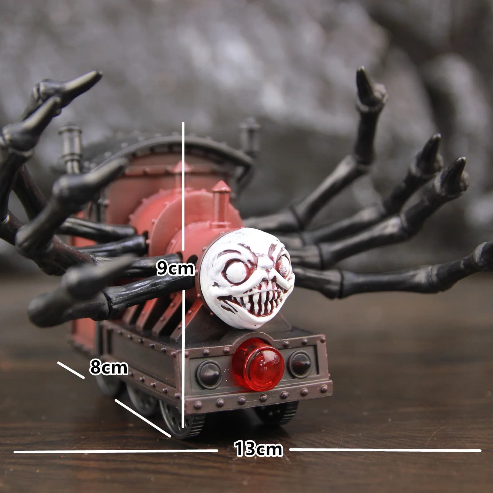 Collezione Choo Choo Charles 9 cm di altezza Action Figure Statua Figurine Thomas Spider Train Avventura Giochi horror Giocattoli Modello di bambola