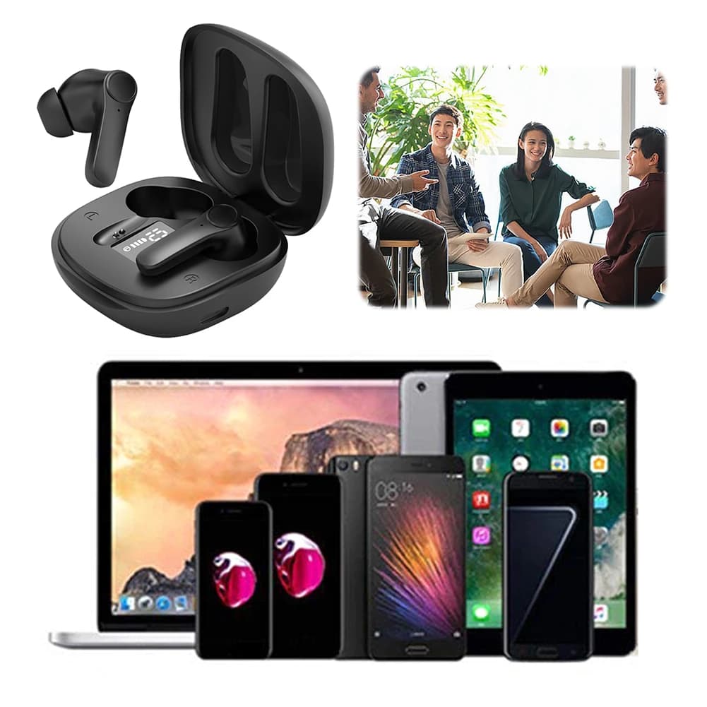Instant Intelligent Vocal Translator for 144 Languages, Online Support and Offline, Wireless BT Chargers for Translation, Waterproof IPX6