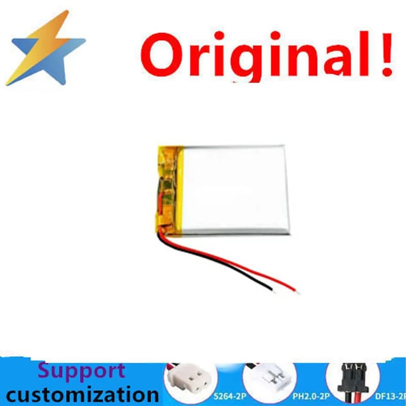 3.7V rechargeable battery 203450 polymer lithium battery 450MAH LED lighting power bank locator with sufficient capacity