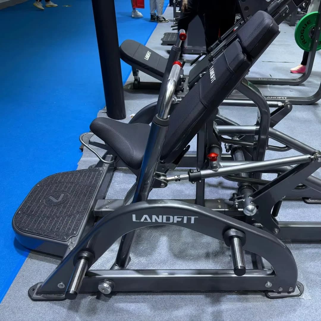 Commercial Fitness Equipment MJ Fitness Plate Loaded Machine Free Weight Decline Thoracic Press