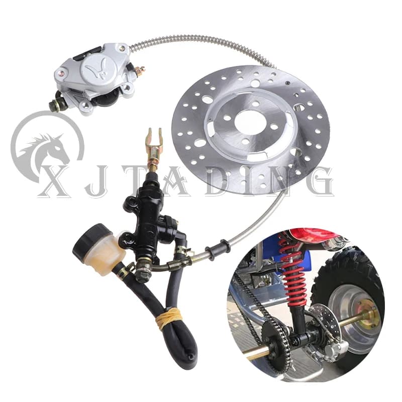 Kit pompa cilindro maestro pinza freno a disco idraulico posteriore per 150cc 200cc 250cc 300cc ATV UTV Buggy Quad Dirt Bike accessori