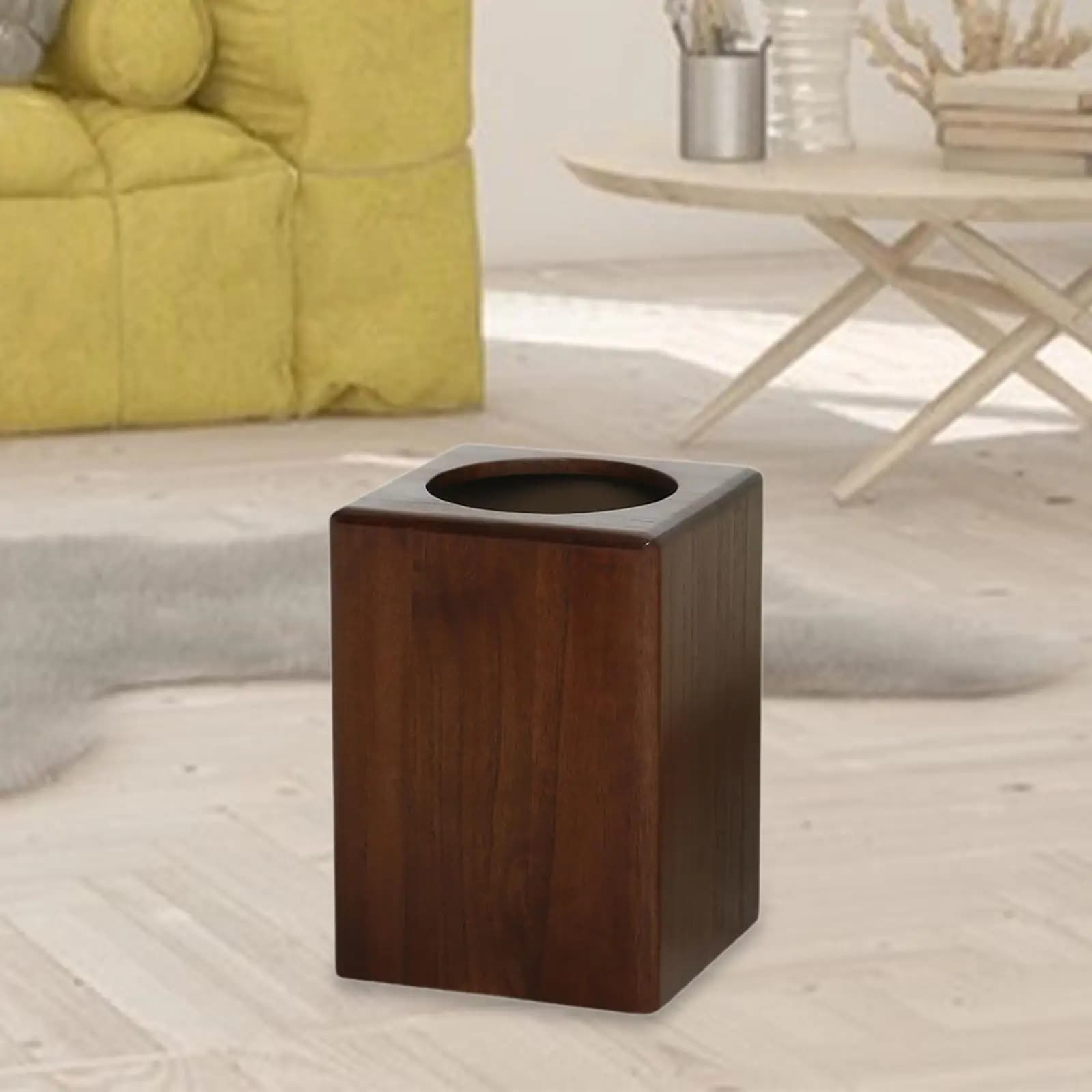 Cestino Portatile Decorativo per Rifiuti Domestici, Contenitore per Spazzatura per Bagno, Casa, Cucina, Hotel, Camera da Letto