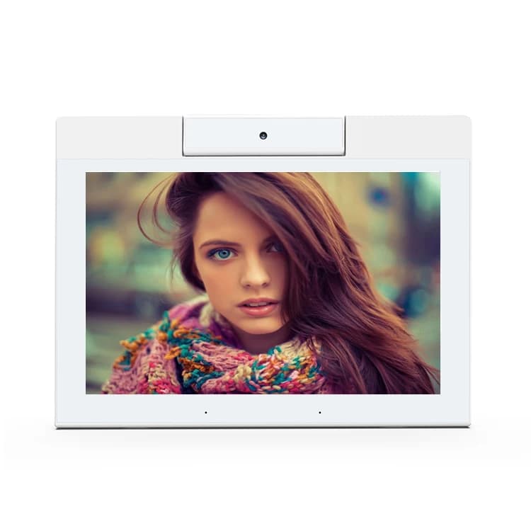 Tablet aziendale tipo L da 10,1 pollici Touch screen IPS Telecamera binoculare di rete 4G LTE con memoria da 2 GB Segnaletica digitale