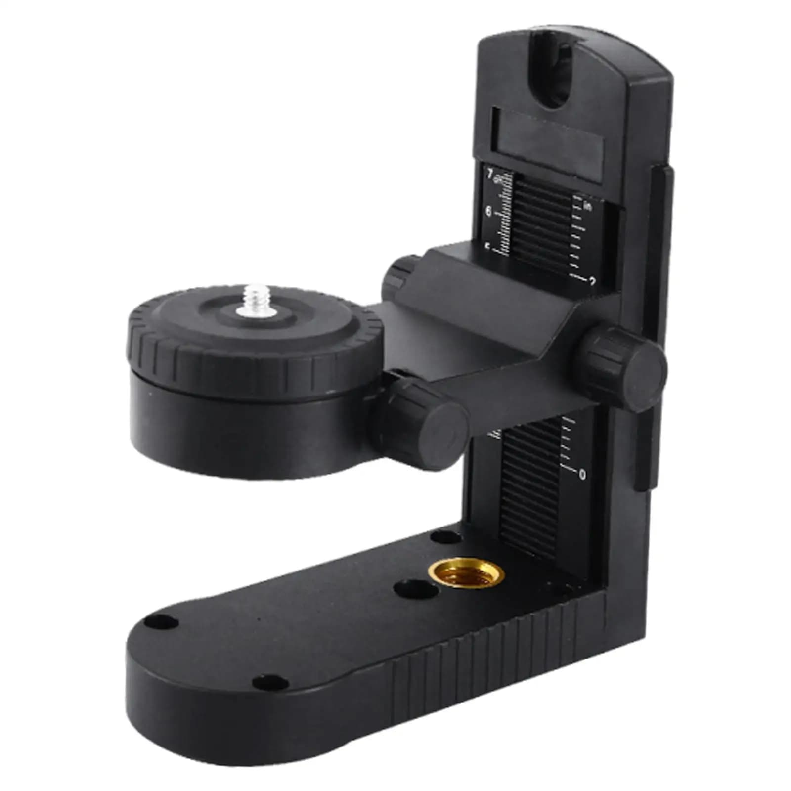 Supporto Magnetico Regolabile con Rotazione a Regolazione Fine, Supporto a L in Nylon Resistente per Dispositivi di Livellamento e Misurazione