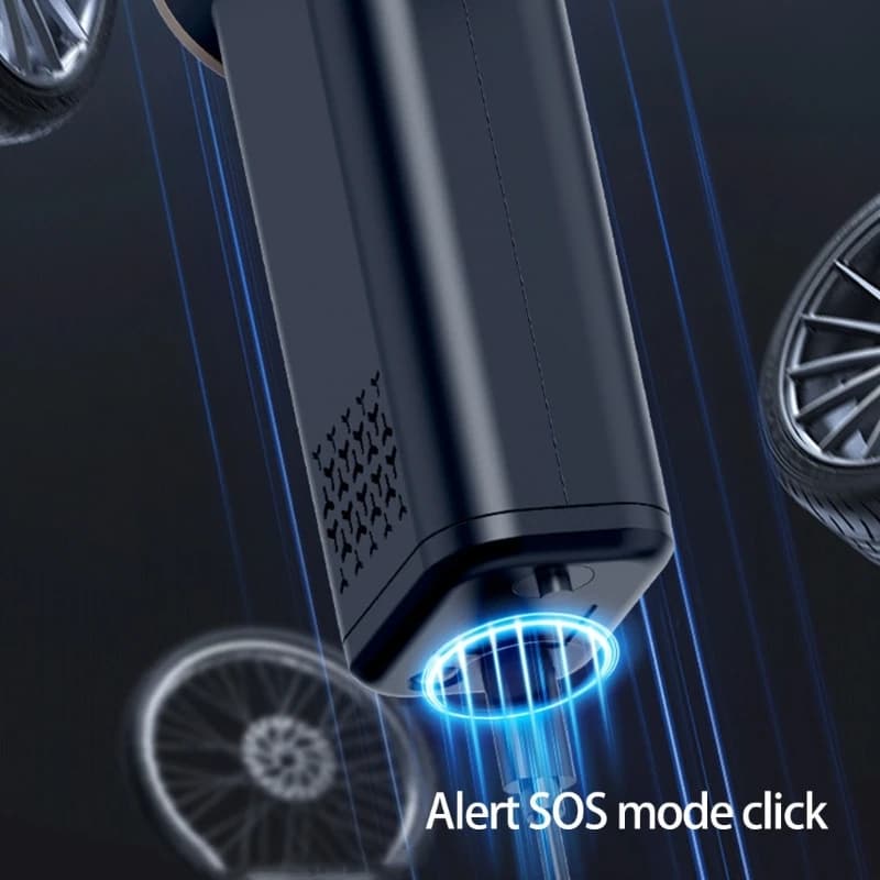 P5ED Display digitale multiuso per vuoto e gonfiaggio pneumatici per auto, batteria incorporata