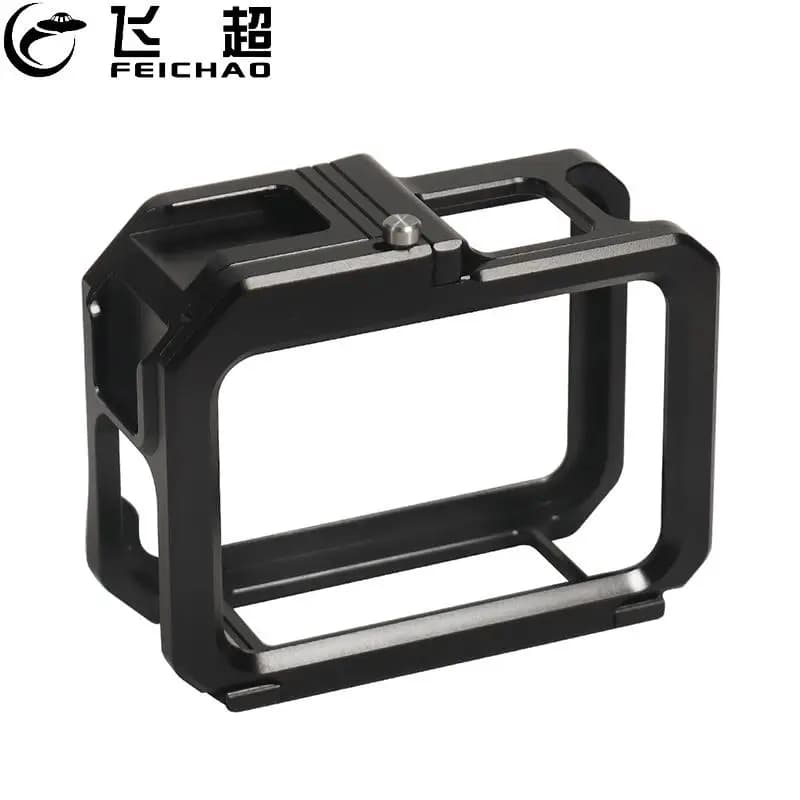 Protective metal case Protective case with cold sleigh Quick release camera cage for GoPro Hero 13/12/11/10/9 Action Camera