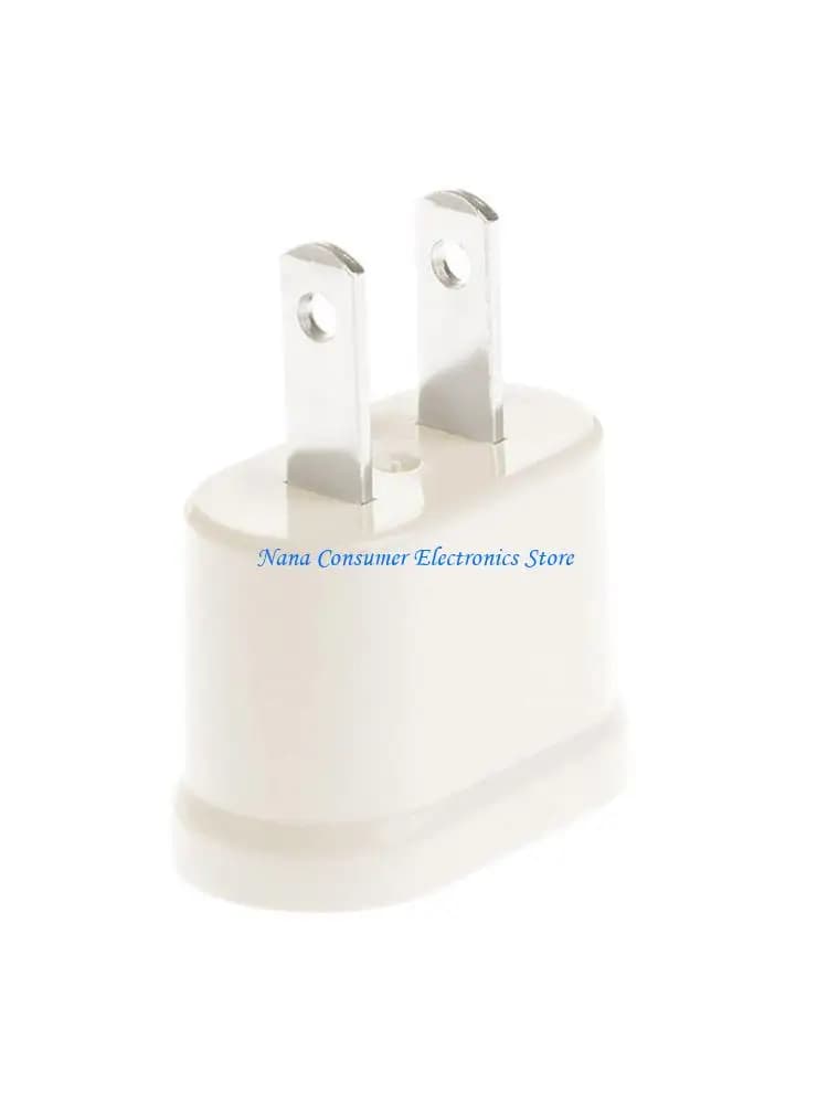 G7NE US American Travel Adapter 2 pin European EU To US Plug Power Adapter Converter Electrical Socket Converter Charging