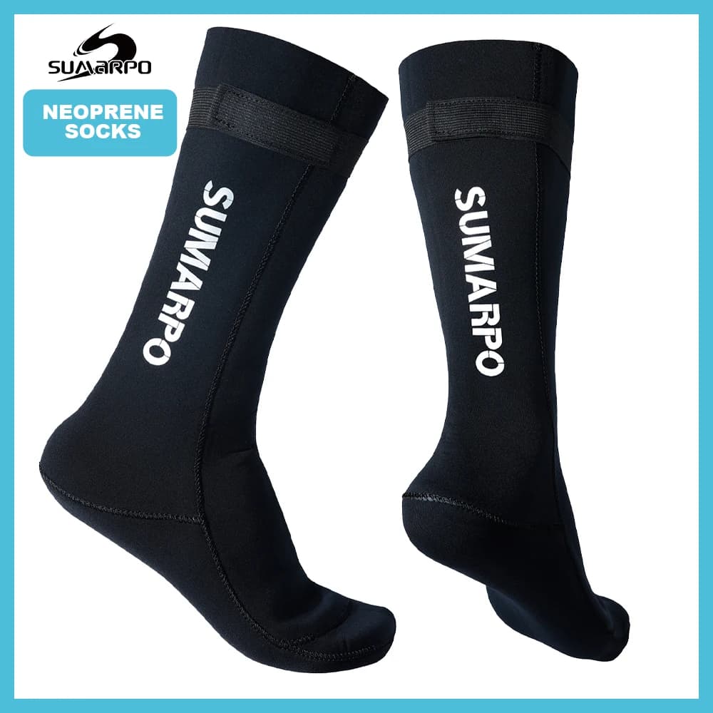 SUMARPO Calzini termici da spiaggia in neoprene da 2 mm, per nuoto, immersioni