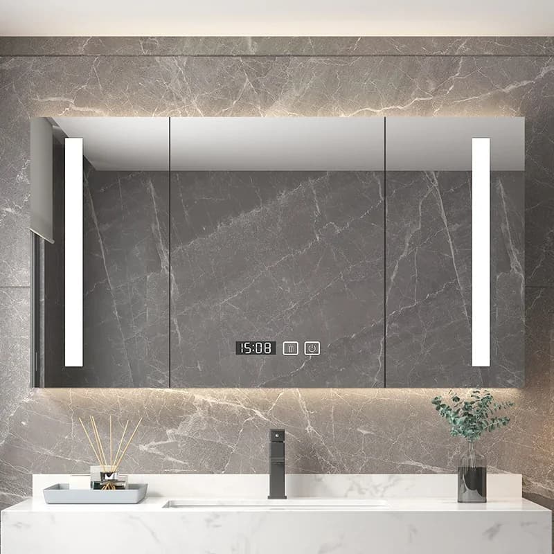 Organizzatori per il Bagno, Armadietti Espositivi per il Bagno, Armadietti con Specchio, Mobili da Bagno con Cassetti, Casa Arredo, Mobili per Hotel YX50BC