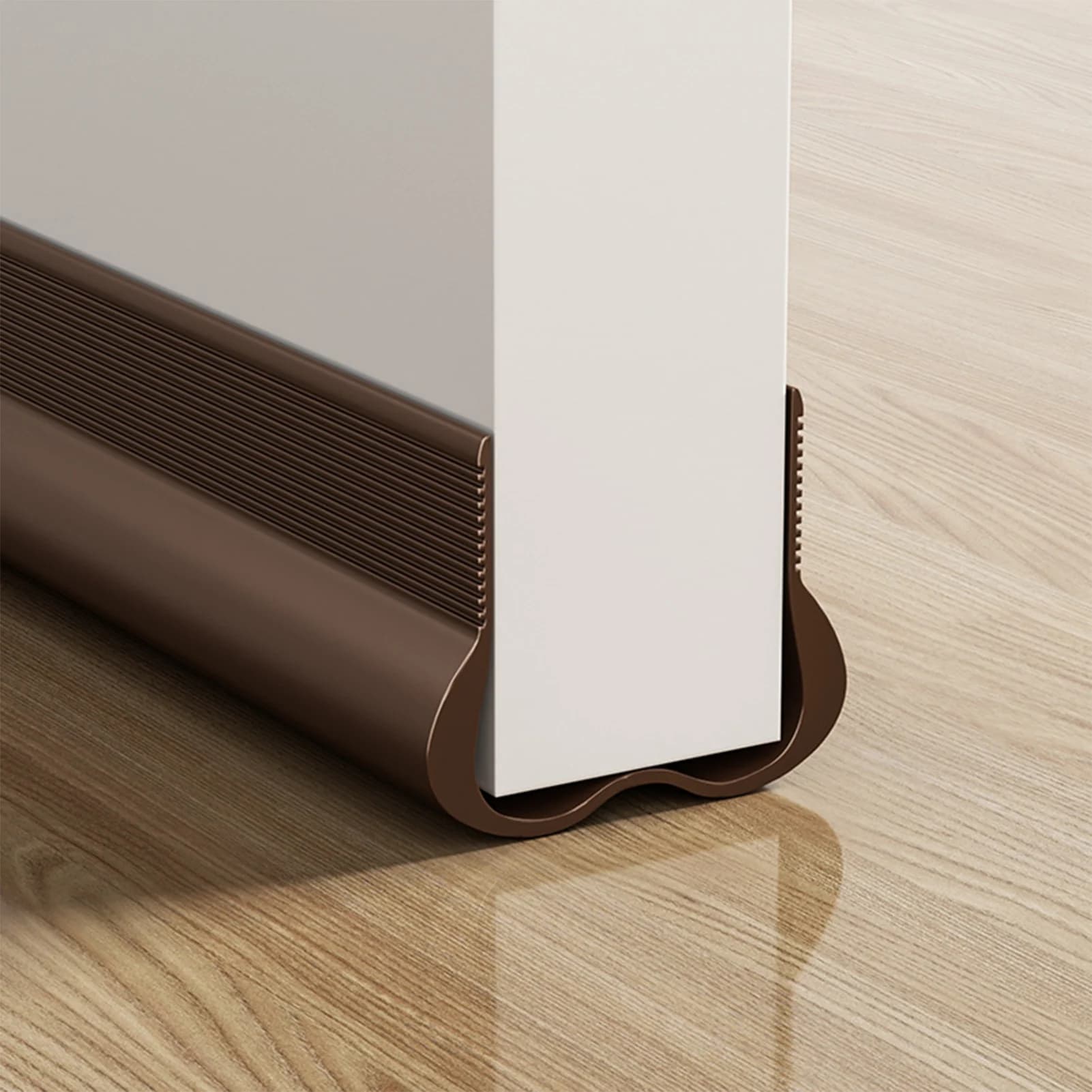 Guarnizione per porte domestiche, striscia sigillante antirumore per porte d'ingresso, striscia sigillante per fessure di porte di camere da letto e bagni