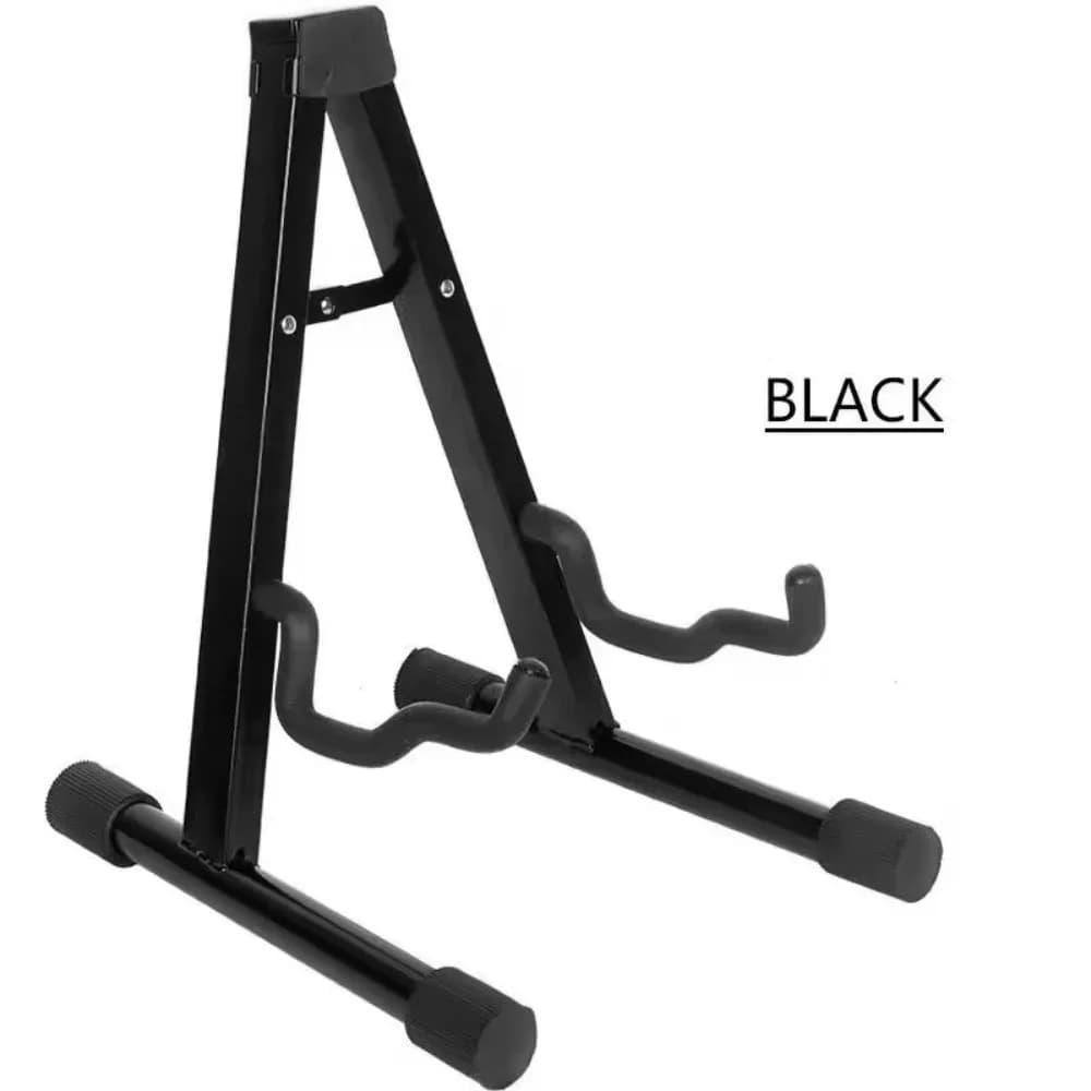 Vertical guitar stand Metal tripod Universal floor stand with a-Frame frame Universal folding electric guitar bracket