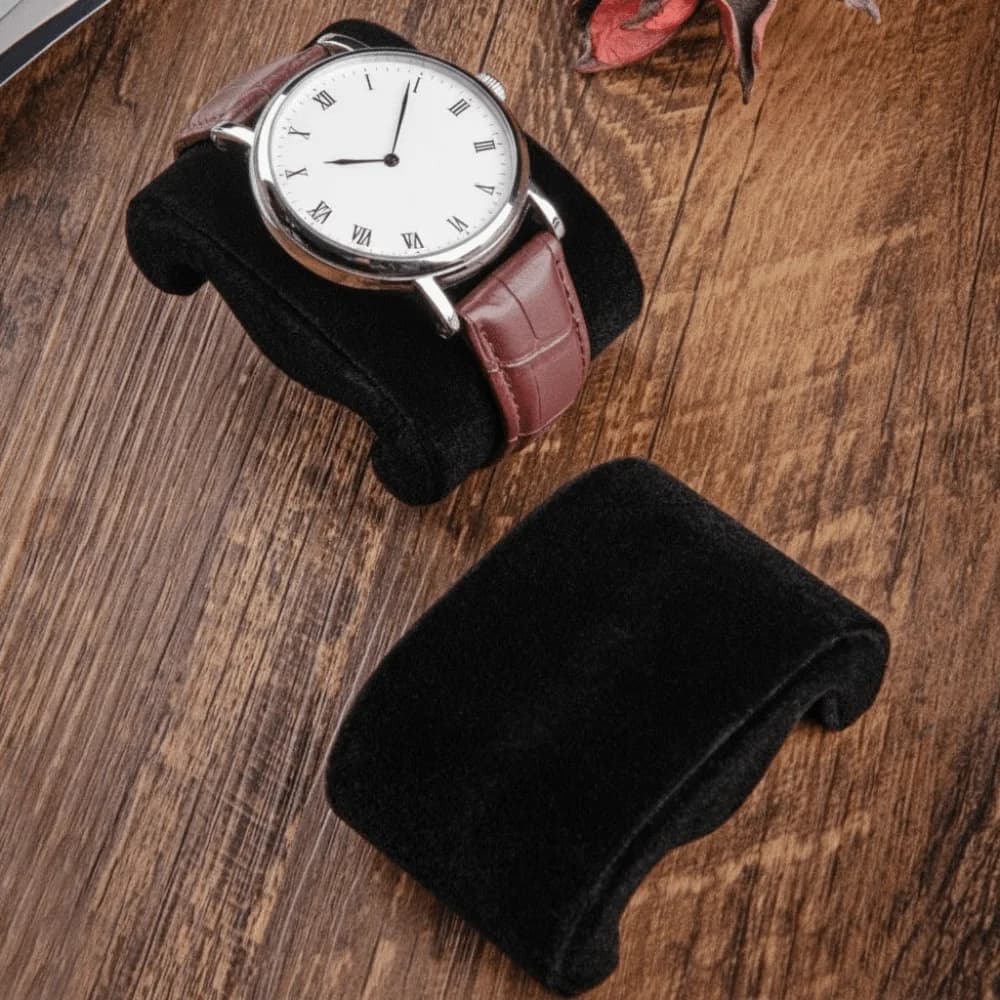 Soft Suede Watches Storage Pillow Velvet Material Multi Functional Wristwatch Cushion Durable Display Function