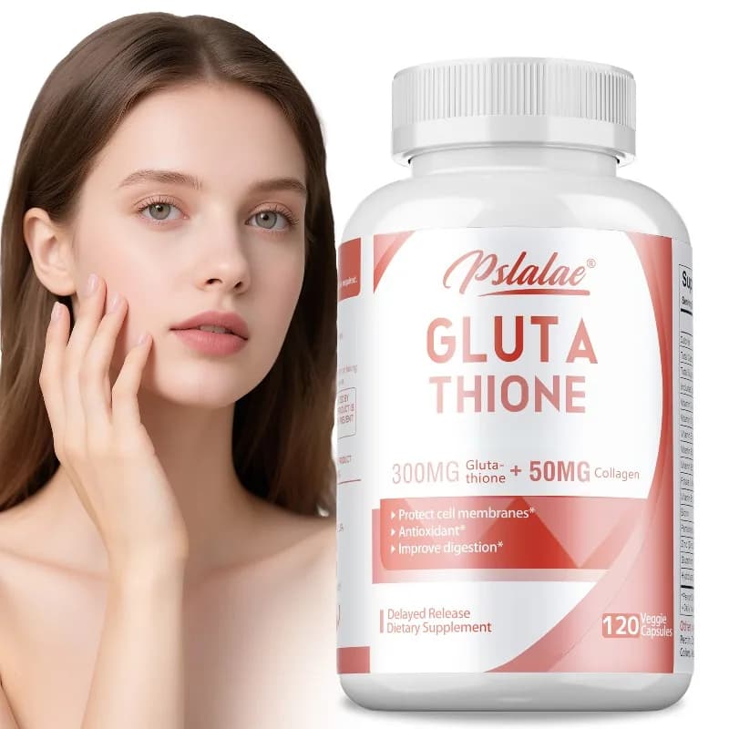 Glutathione Capsules - Support Cell Repair, Promotes Collagen Production, Promotes Skin and Liver Health, Maintains Vitality