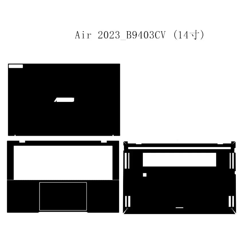 Adesivo per notebook alla moda per PC notebook ASUS Expertbook Air 2023 B9403CV da 14 pollici