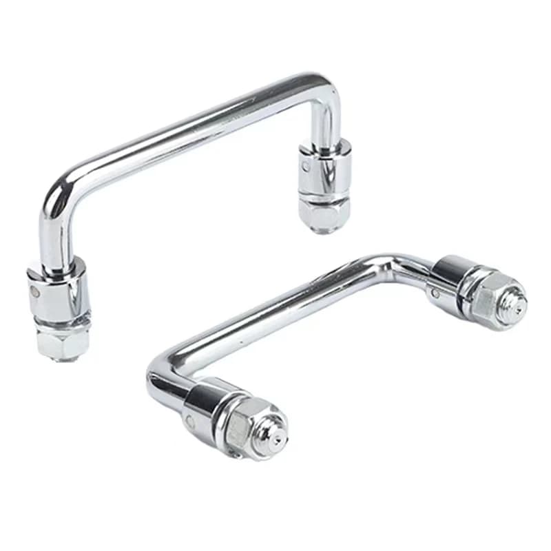 Metal Drawer Handle Foldable U-shaped mechanical door handle in carbon steel Drawers for pull-out bar Handles for kitchen cabinet