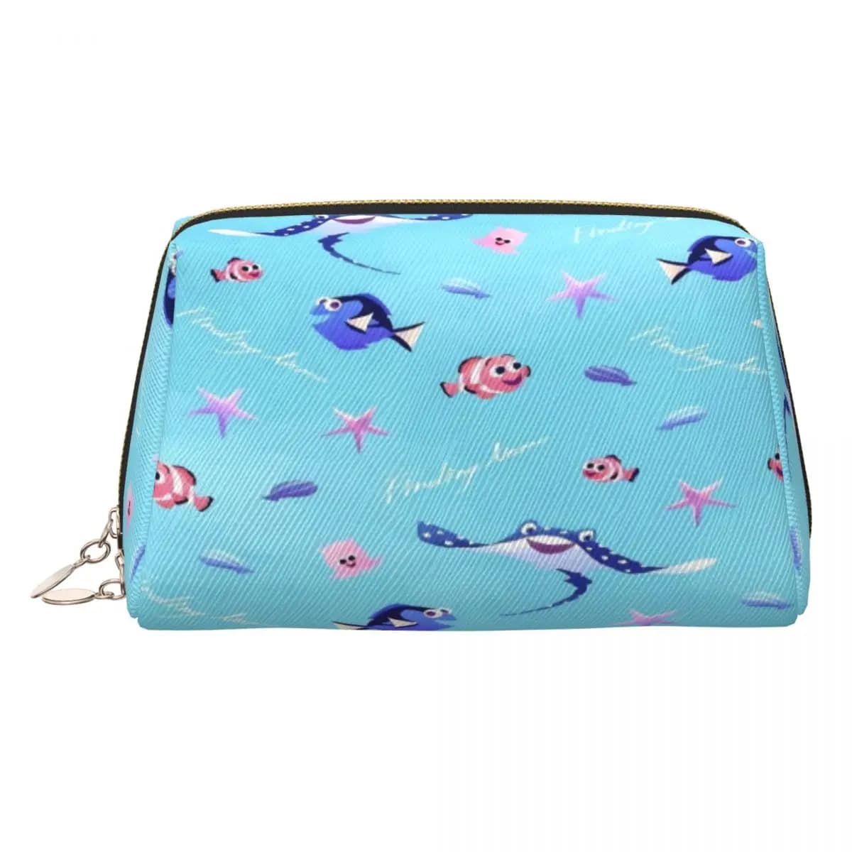 Borse Cosmetiche Nemo per Oggetti Necessari, Divertenti Organizzatori per Ragazze, Grande Pochette da Viaggio con Grafica per Trucchi