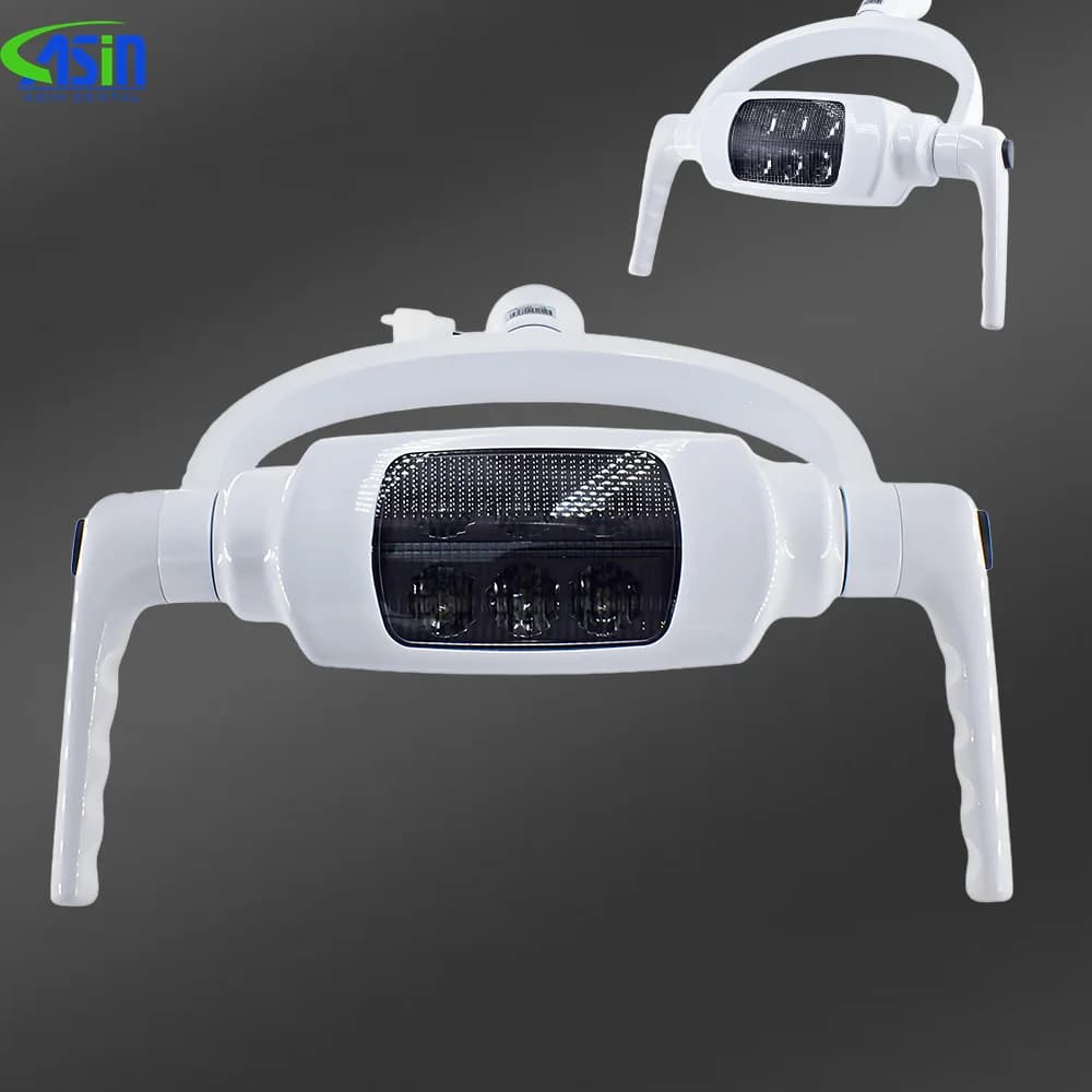DEASIN Teeth Whitening Lamp Oral Operation Dentale Induction Sensor Switch Manual 6 LED Light For Dentale Armchair Equipment