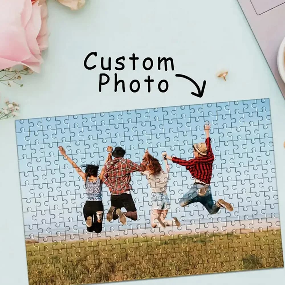 35/300/500/1000pcs, Wooden DIY puzzle, Unique holiday gifts, high-definition puzzle commemorative gifts