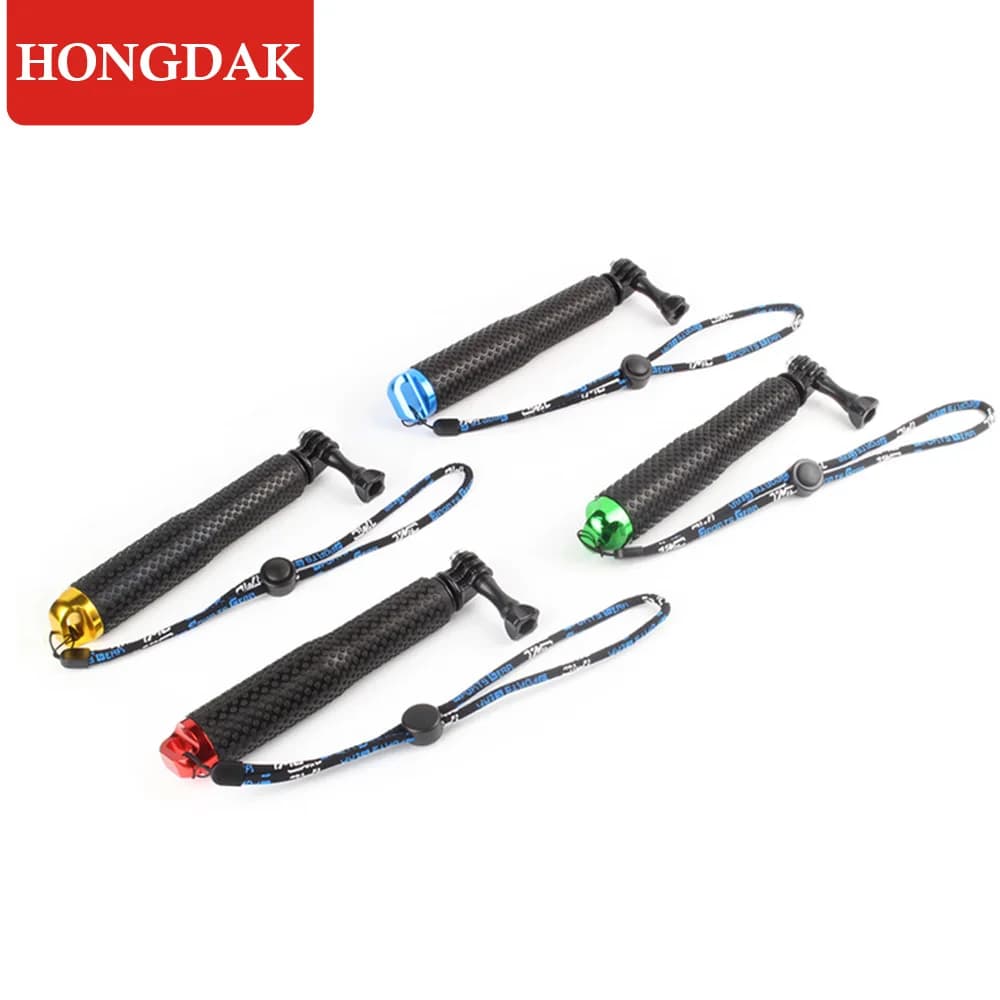 Asta allungabile Selfie Stick Monopiede impermeabile blu per GoPro Hero11 10 9 8 6 Lunghezza asta lunga in lega di alluminio per SJCAM EKEN
