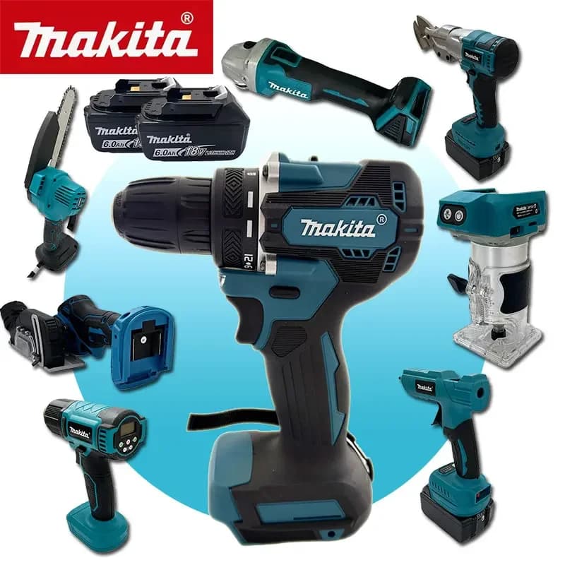 Utensili Multifunzione Makita: Pistola Termica Elettrica, Sega a Sciabola Portatile Senza Fili, Utensili Elettrici per 18V