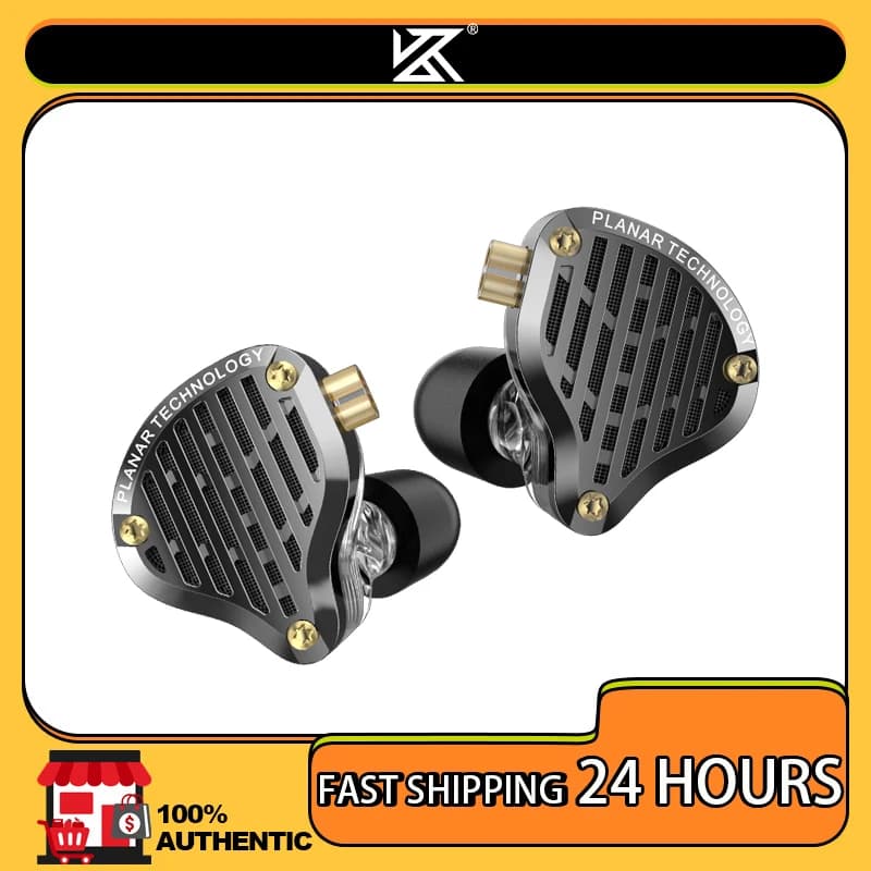 KZ PR3 In Ear 13.2MM Driver planare Auricolari cablati Cuffie musicali HiFi Bass Monitor Auricolari Cuffie sportive