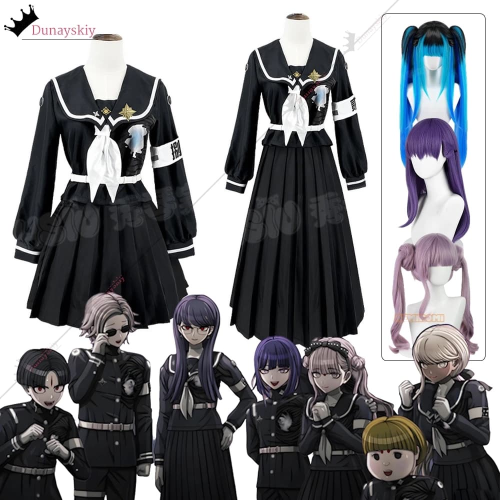 La centinaia linea -Amemiya Darumi Costume cosplay jiakei Abiti Uniformi scolastiche Anime Carnevale Festa Abiti di ruolo