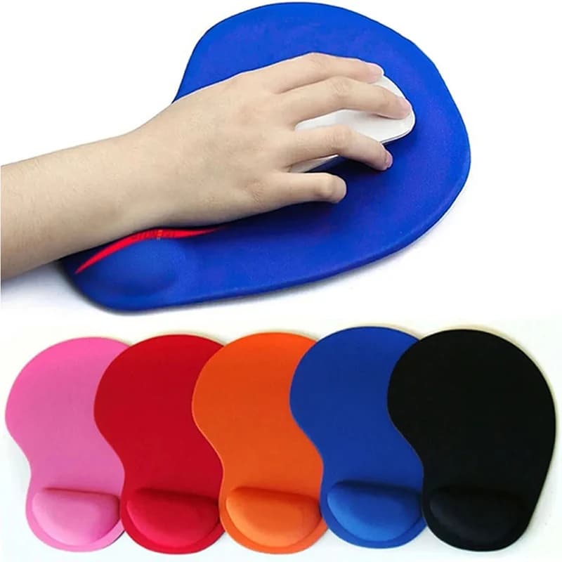 Tastiera Mouse Polsino per laptop Tappetino per mouse con protezione per il polso Notebook Protezione ambientale Tappetino per mouse per computer con cinturino in EVA