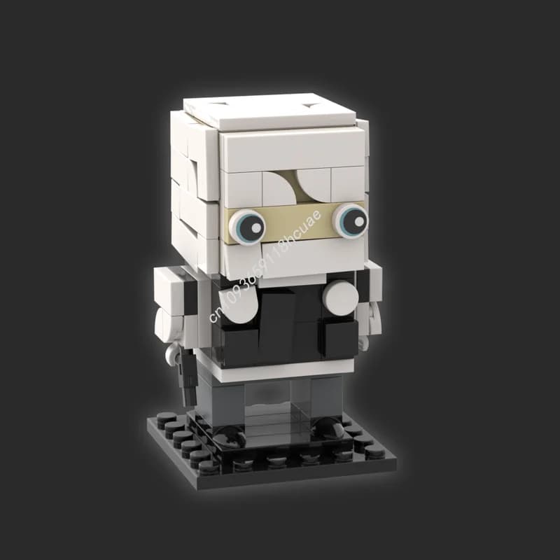 124 pz MOC Joshua Graham Fallout New Vegas Sangue Brickheadz Modello Building Blocks Giocattoli Architettura Regali Di Natale Idea