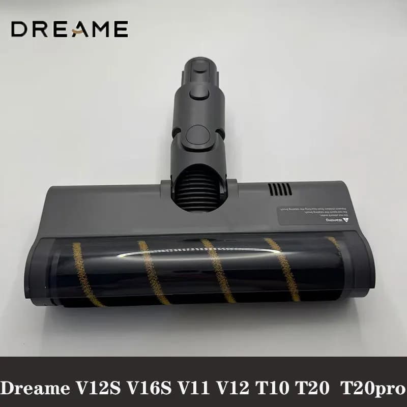 Dreame V12S V16S V11 V12 T10 T20 T20pro R10 R20 V16 V12pro Roller Brush with Dust and Soft Velvet Floor Brush Head