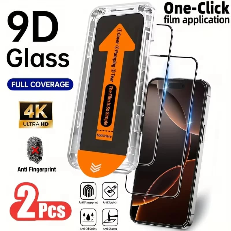 1-2PCS HD Screen Protector For Xiaomi Poco F7 X7 PRO M7 X6 X6 Pro 5G M6 Pro 4G F6 Pro F7 Pro F5 C75 Tempered Glass Easy Install