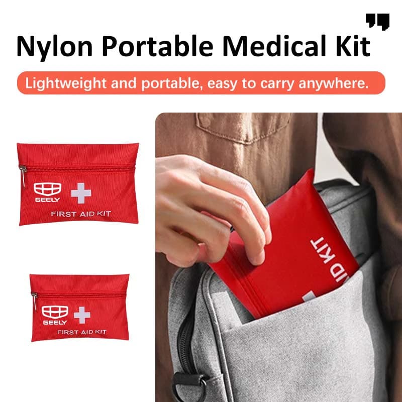Portable Waterproof First Aid Kit Bag Emergency Kits Case Outdoor Camp Travel Storage For Geely Tugella Atlas Pro Coolray