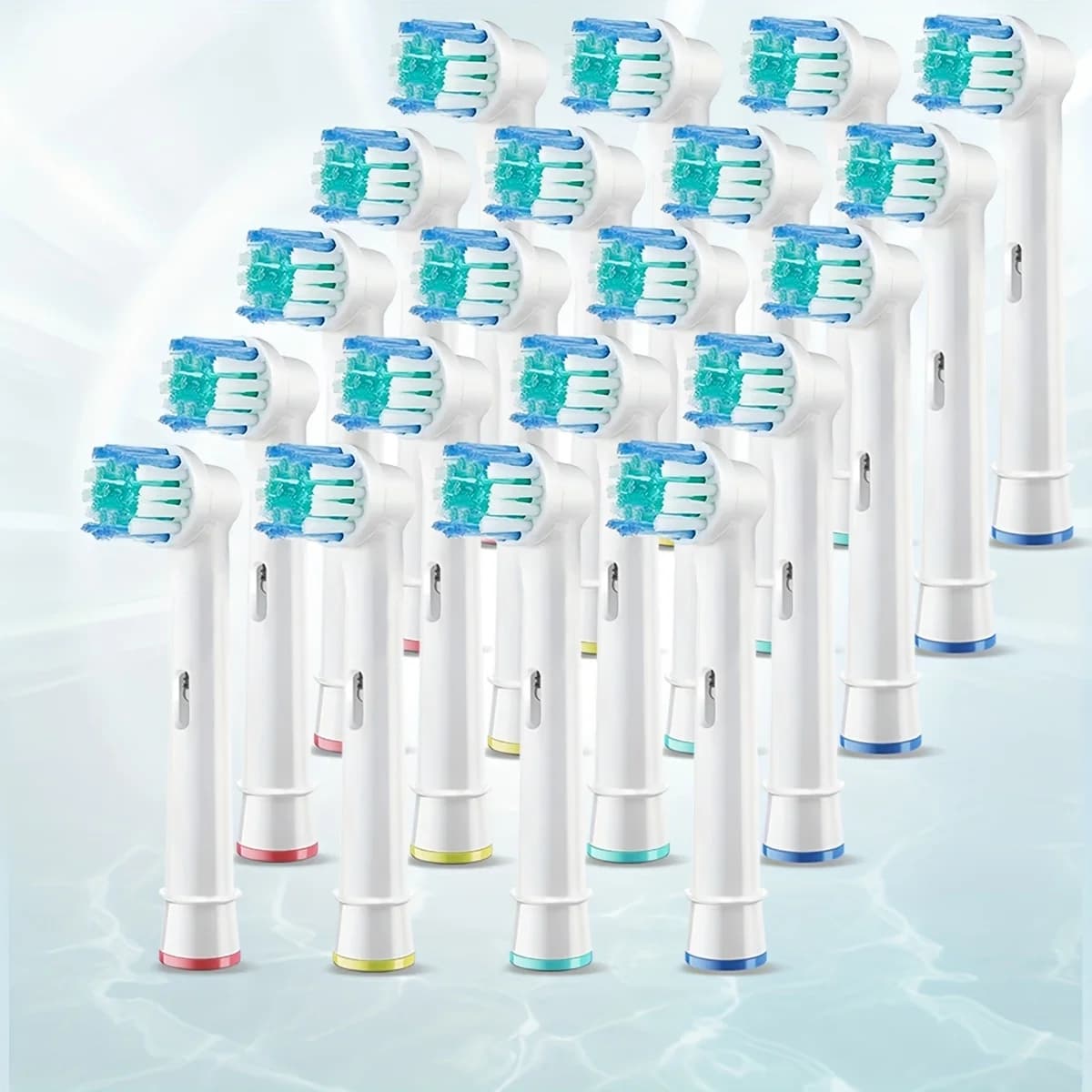 4 pieces/12 pieces/16 pieces/20 pieces compatible with Oral-B Braun brush spare heads - Professional electric toothbrush heads
