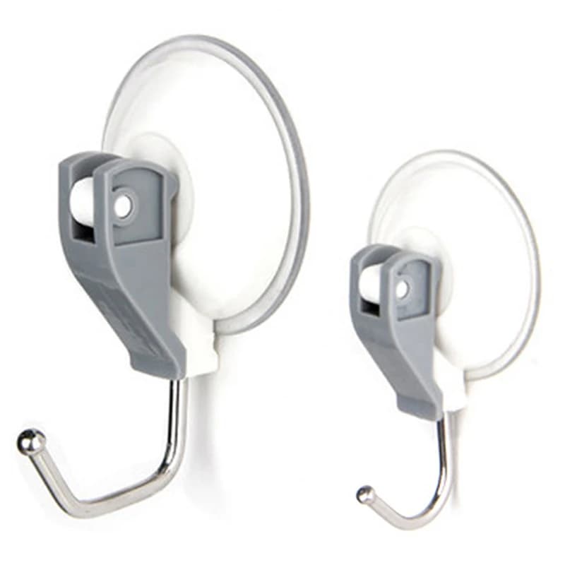 Ganci da 2 pezzi, ganci robusti, ventosa, appesi, rimovibili, per bagno, cucina