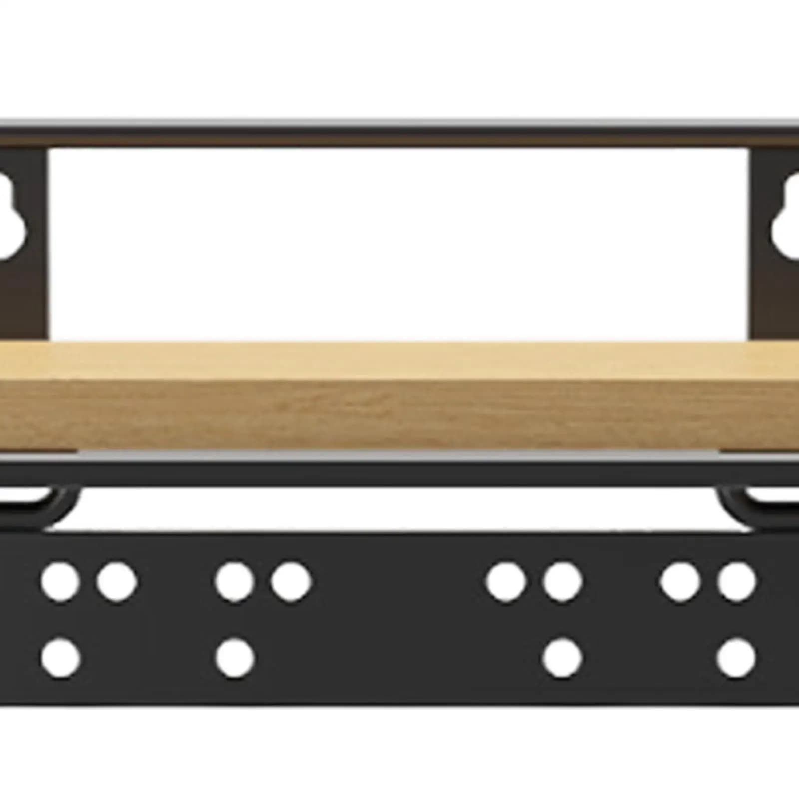Ironing Board Holder Iron Hanger Multifunction Easy to Install Metal Portable Storage Rack Wall Mount for Hotel Household