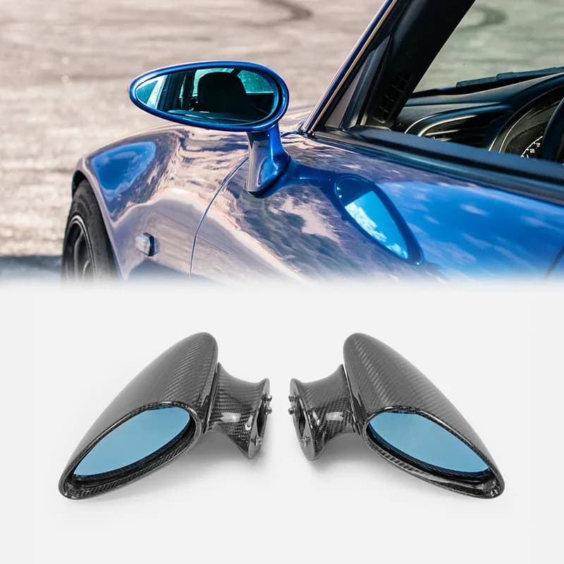 Kit carrozzeria in fibra di carbonio per Honda S2000 AP1 AP2, specchietti laterali aerodinamici con controllo manuale