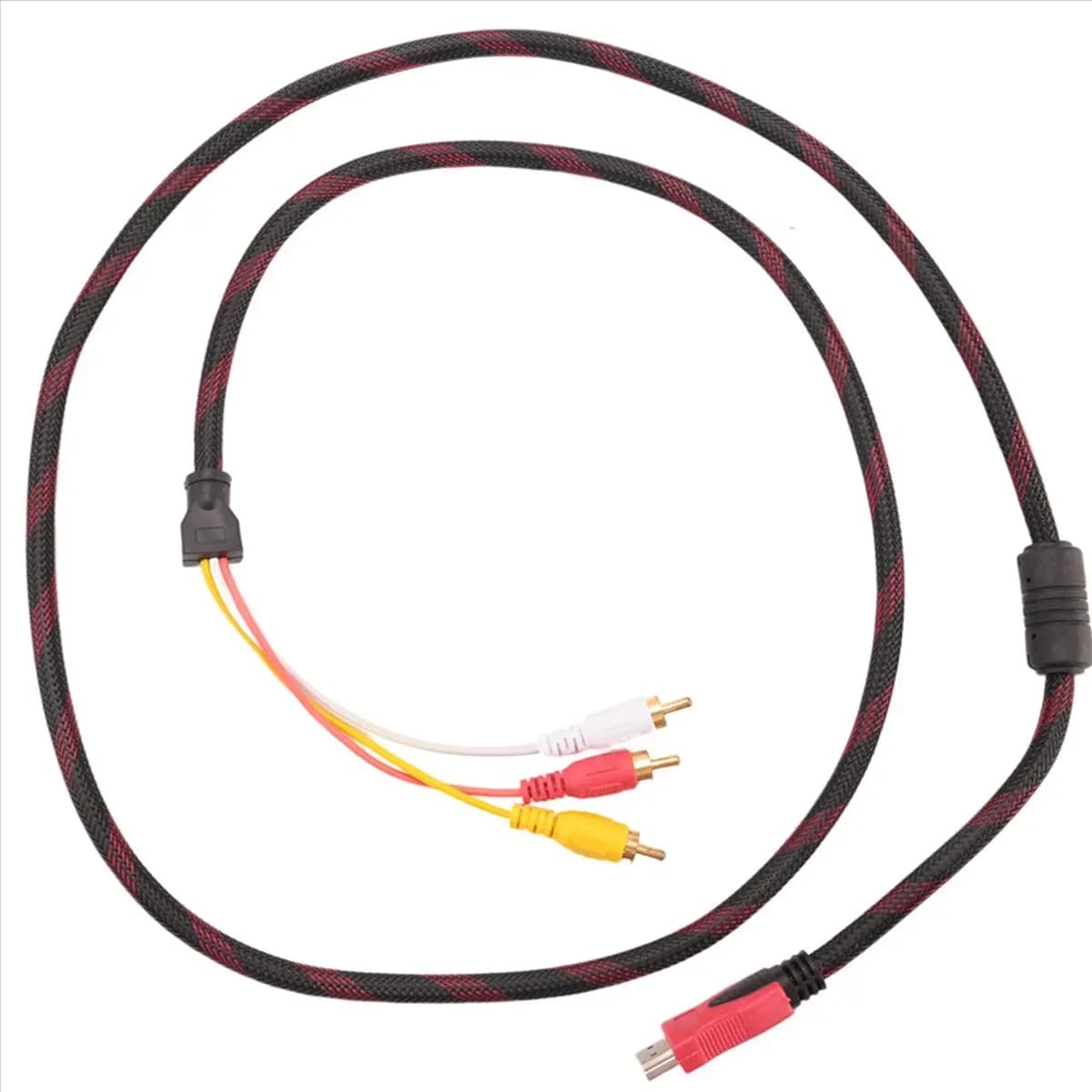 Adapter cable from HDMI to 3 RCA 5 feet (3X US) for HDTV