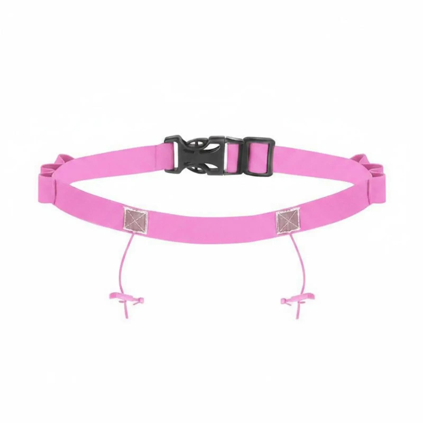 Reflective Sports Waist Belt Customizable Fit Marathon Race Number Carrier for Triathlon Running Events