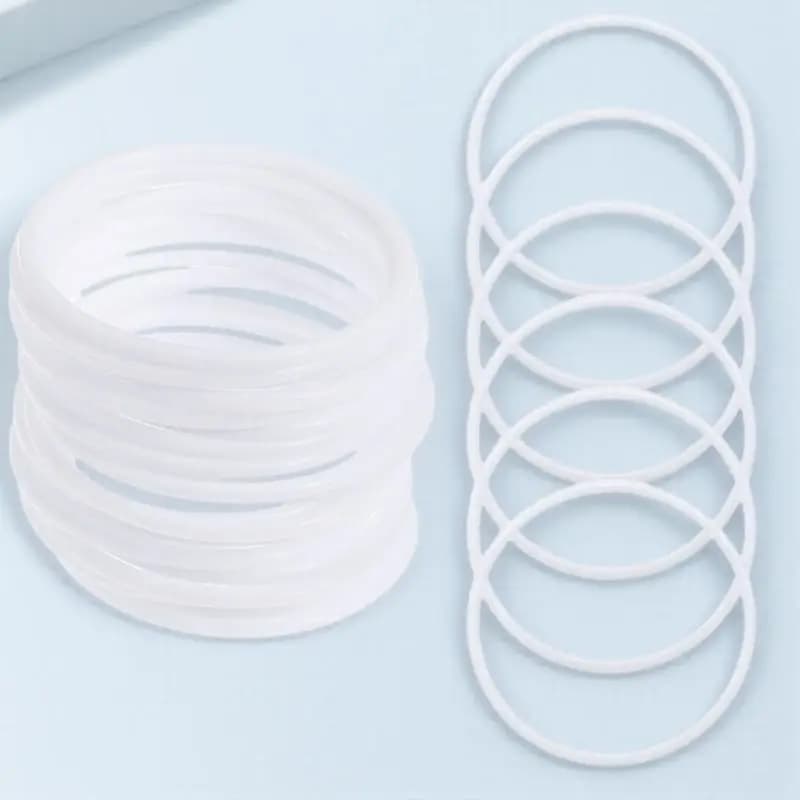 20Pcs Plastic Dreamcatcher Circle Rings 11Cm Smooth Non-Deforming for DIY Dream Catchers Thong Wrapping Craft Projects