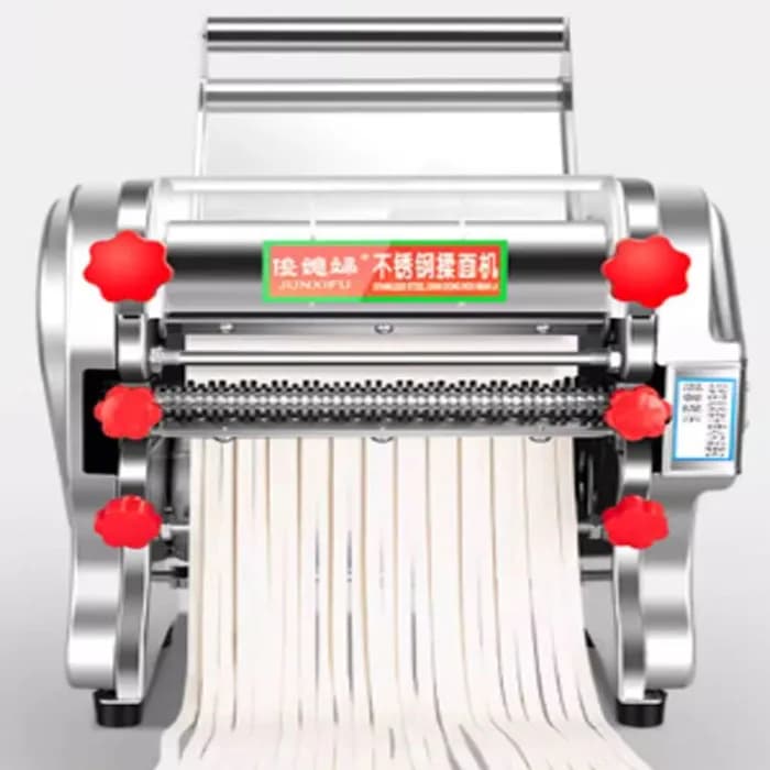 Macchina per noodle con taglierina per pasta per tortilla elettrica automatica in acciaio inossidabile