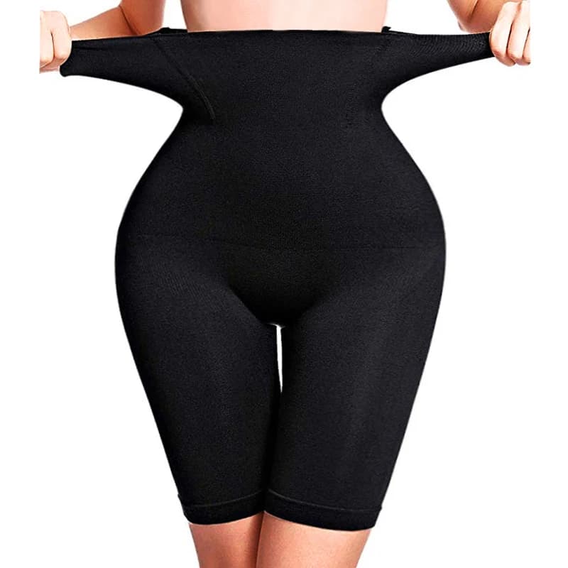 YBFDO Women's high waist flat corner modeling pants Glutei after childbirth Lifting modelling pants for body Slim shorts Waist Trainer