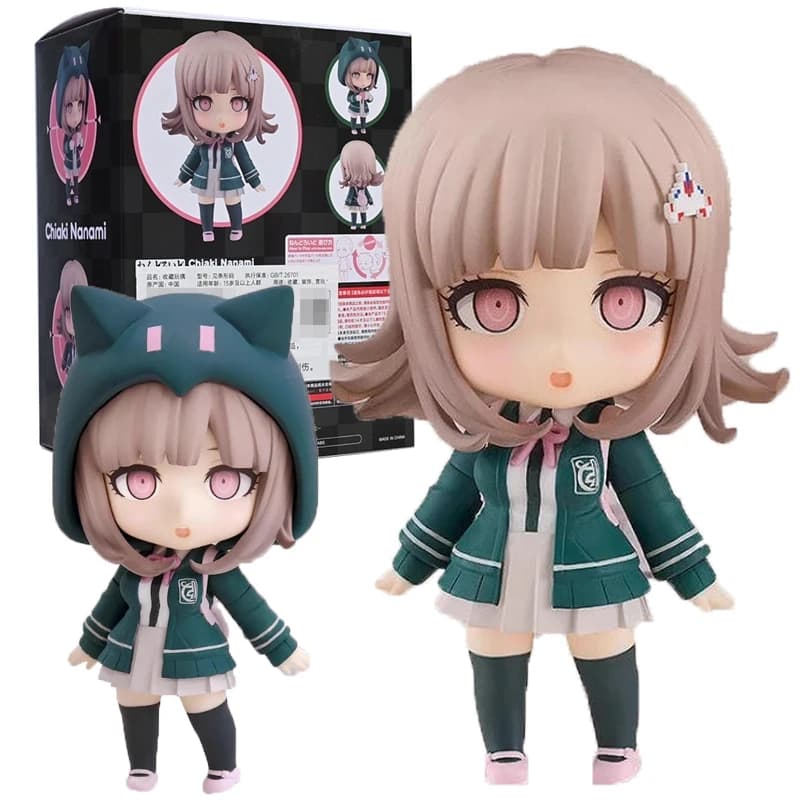 10 centimetri Anime Danganronpa Action Figures Nanami ChiaKi Figura PVC Modello Bambole Giocattoli Cosplay Modelli Da Collezione Figurine Regali di Natale