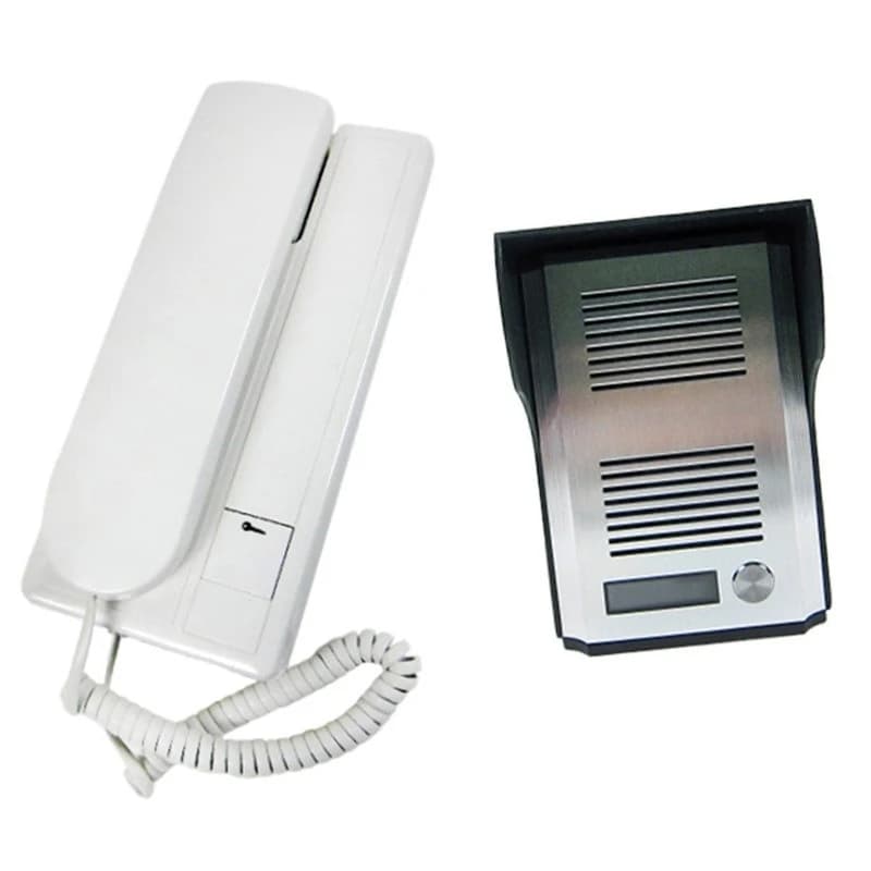 Doorbell, AC plug-in unlocking wired household non-video intercom doorbell, two-way set system for calling