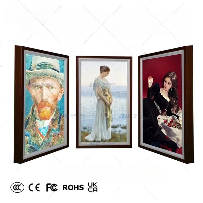 21.5 Inch Lcd Hd Ips Wifi Nft Art Cloud Video Smart Electronic Photo Album Display Touch Screen Picture Digital Photo Frame